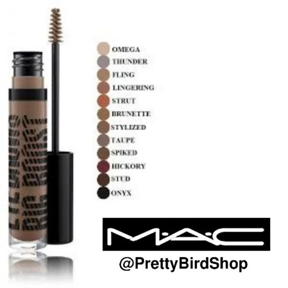 Sale! MAC ONYX Eye Brows Big Boost Fibre Gel brow filler NIB PRICE FIRM
